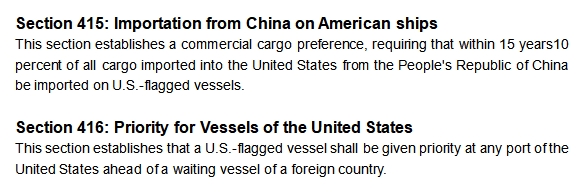 Priority for Vessels of the United States